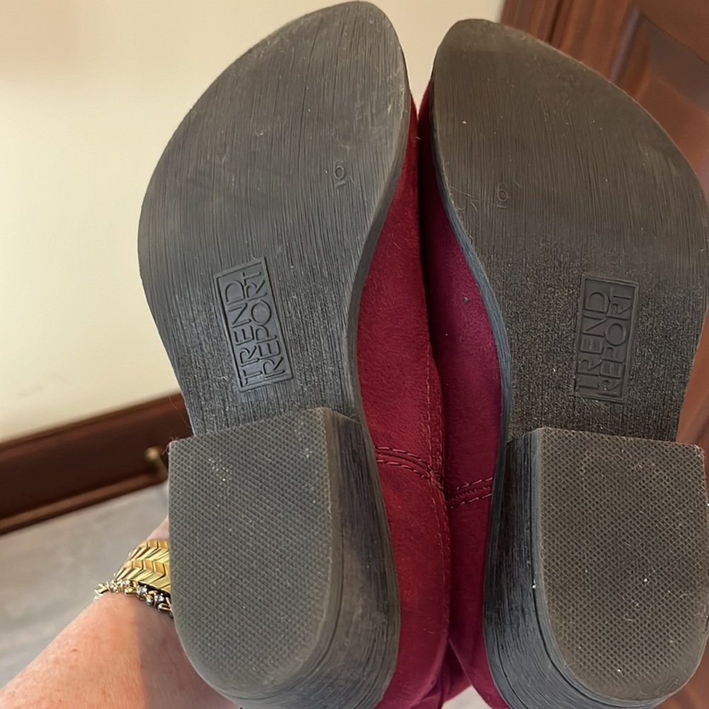 Trend Report, Rosie, Red wine boots size 6 - Picture 7 of 7